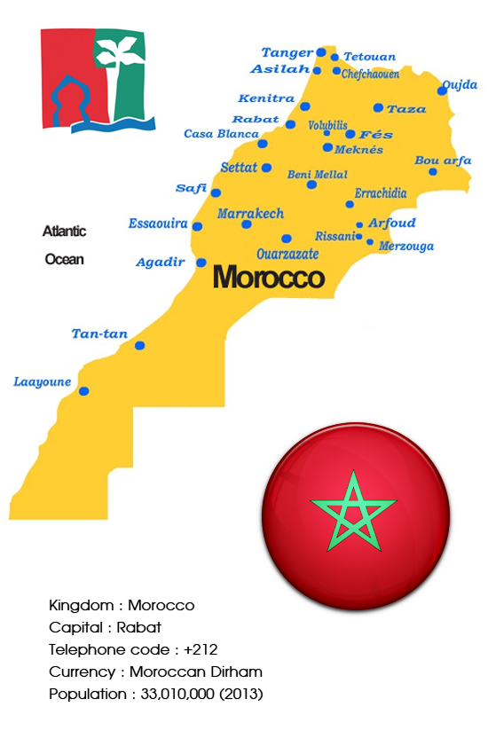 Map Of Morocco